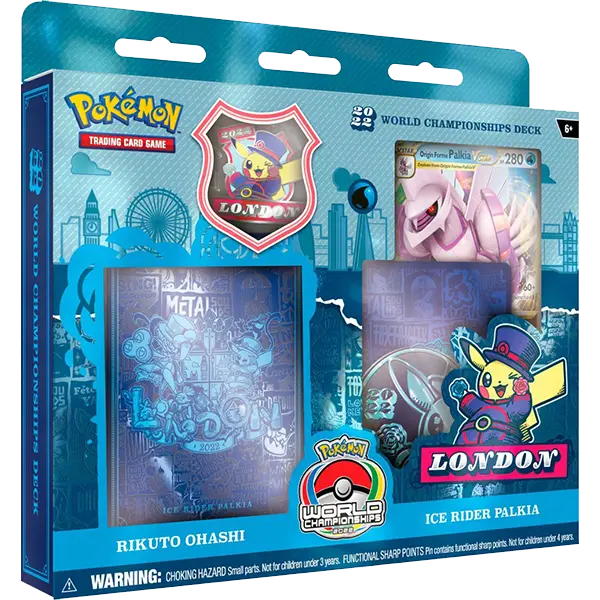 2022 Pokemon World Championships Decks (Set of 4) - Level Play