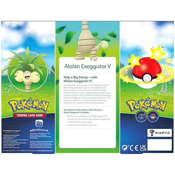 Pokemon GO - Collection Box (Alolan Exeggutor V) - Level Play