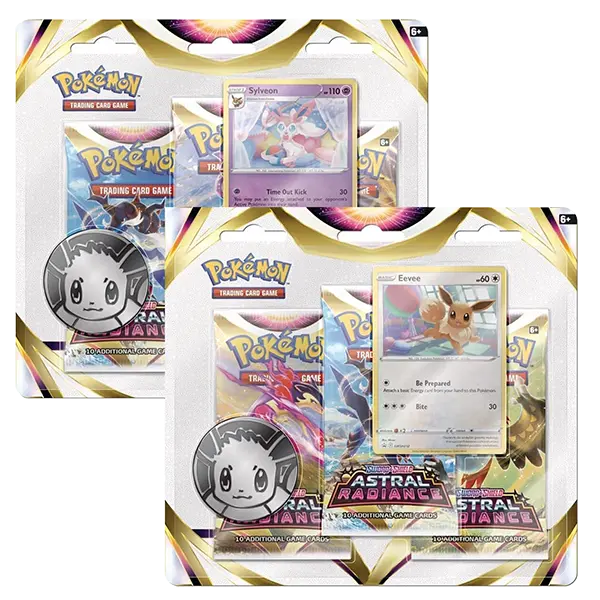 Sword & Shield: Astral Radiance - 3 Booster Blister Case (24 Blisters) - Level Play