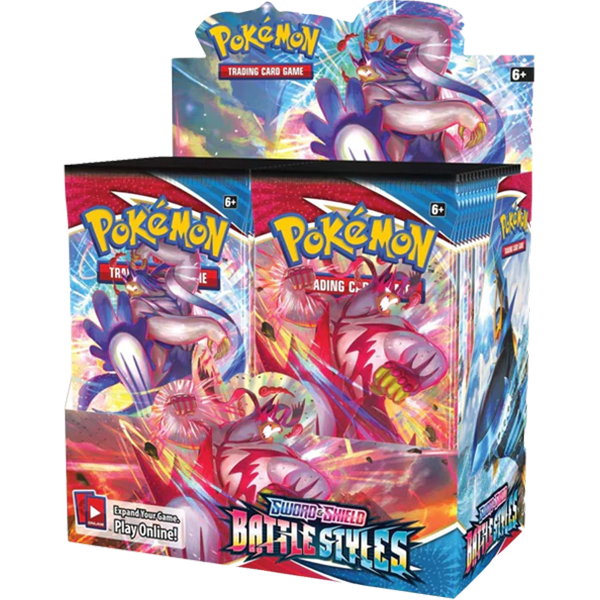 Sword & Shield: Battle Styles - Booster Box Display - Level Play