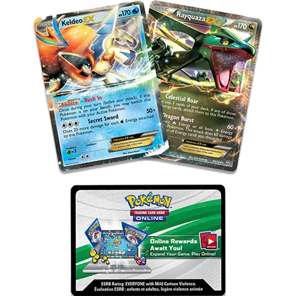 Battle Arena Decks Rayquaza vs. Keldeo - Level Play