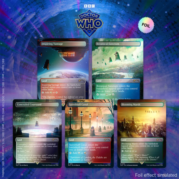 Secret Lair Drop - Secret Lair x Doctor Who: The Dalek Lands [Traditional Foil Edition] - Level Play