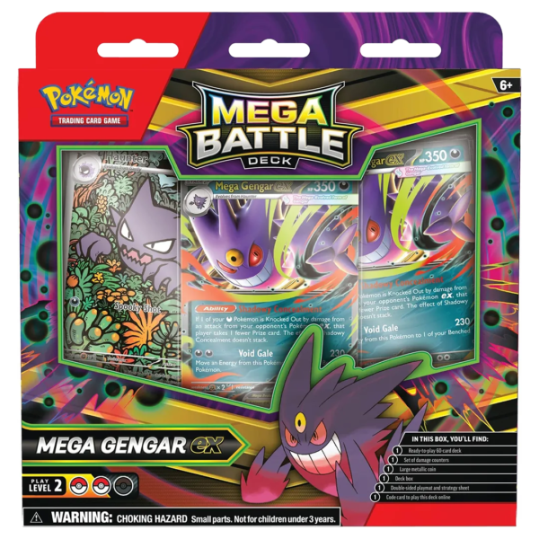 Mega Battle Deck [Mega Gengar ex] - Level Play
