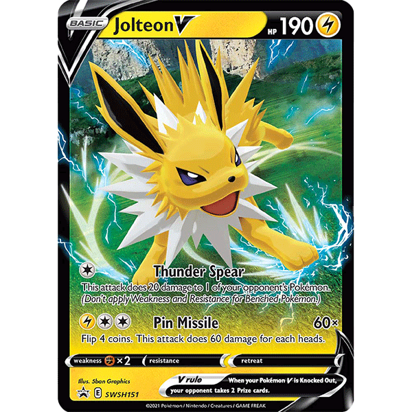 Eevee Evolutions Tin (Jolteon V) - Level Play