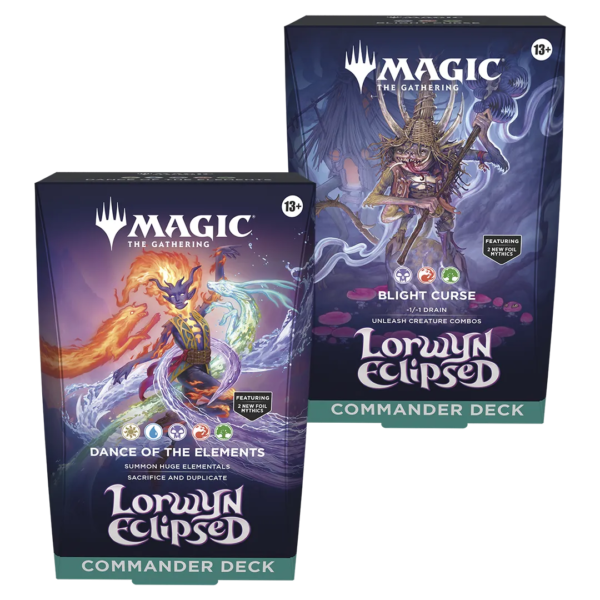 Magic: The Gathering - Lorwyn Eclipsed Commander Decks [Set of 2] - Level Play