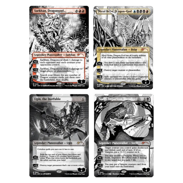 Secret Lair Drop - More Borderless Planeswalkers [Traditional Foil Edition] - Level Play