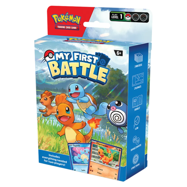 My First Battle [Charmander & Squirtle] - Level Play