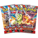 Scarlet and Violet: Obsidian Flames - Booster Box Display - Level Play