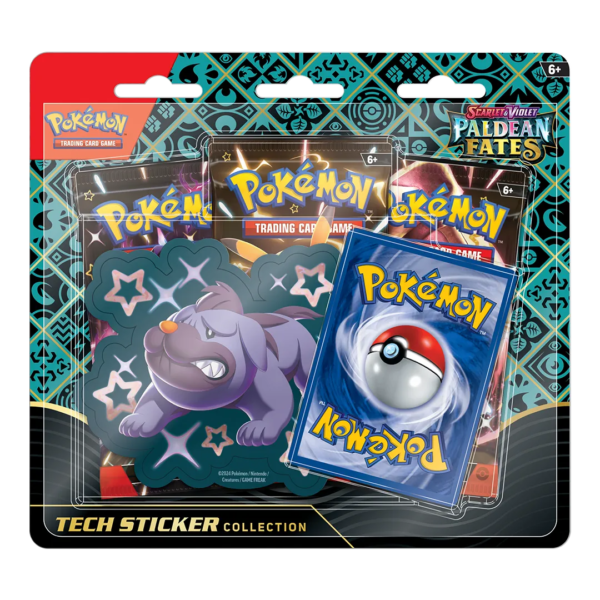 Scarlet & Violet: Paldean Fates - Tech Sticker Collection [Set of 3] - Level Play