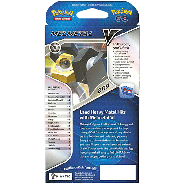 Pokemon GO - Battle Deck (Melmetal V) - Level Play