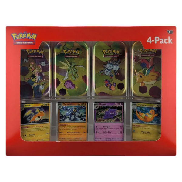 151 Mini Tin Bundle [Includes 4 Promo Cards] - Level Play