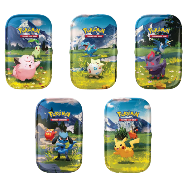 Pokemon - Mega Evolution: Ascended Heroes - Mini Tins [Set of 5] - Level Play