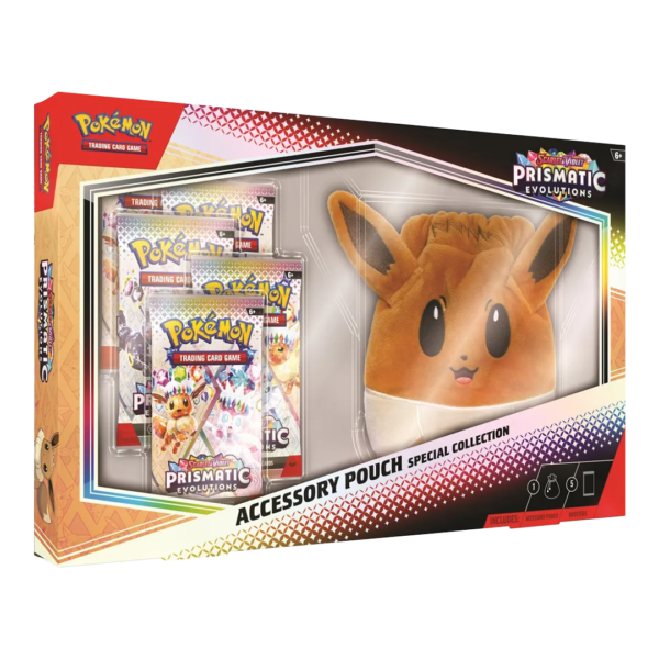 Scarlet & Violet: Prismatic Evolutions- Accessory Pouch Special Collection - Level Play