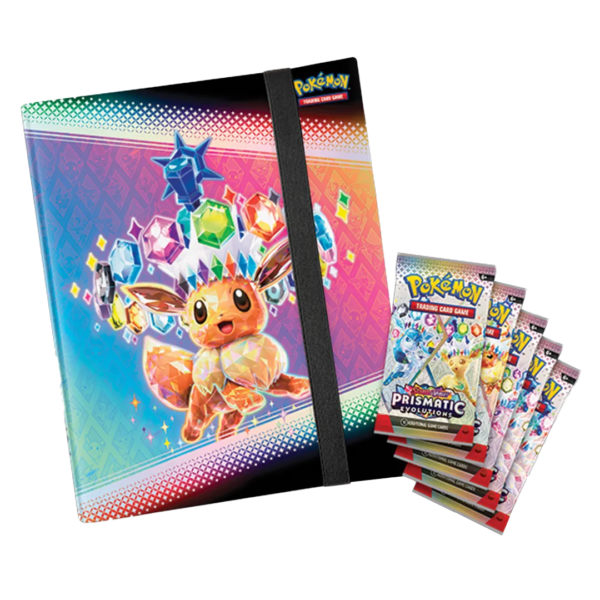 Scarlet & Violet: Prismatic Evolutions - Binder Collection - Level Play