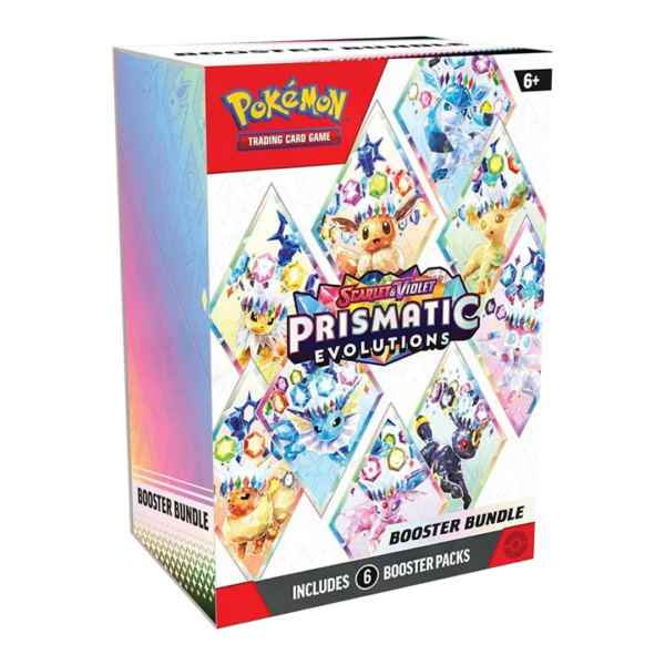 Scarlet & Violet: Prismatic Evolutions - Booster Bundle - Level Play