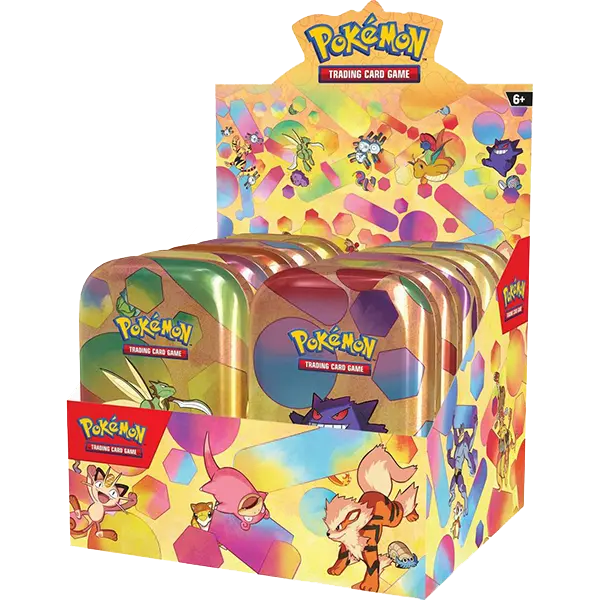 Scarlet and Violet 151 - Mini Tin Display - Level Play