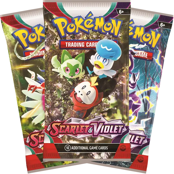 Pokemon: Scarlet & Violet - 3 Booster Pack Blister (Arcanine) - Level Play