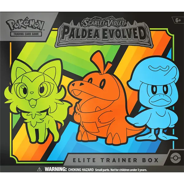 Scarlet and Violet: Paldea Evolved - Elite Trainer Box - Level Play