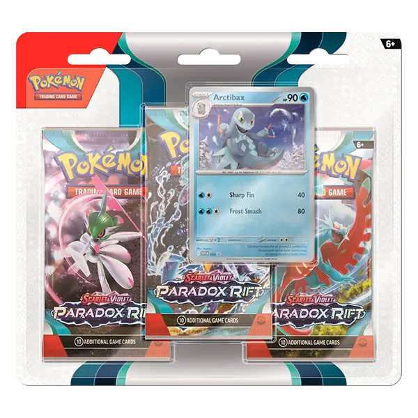 Scarlet & Violet: Paradox Rift - 3 Pack Blister [Arctibax] - Level Play