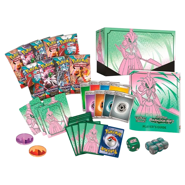 Scarlet & Violet: Paradox Rift - Elite Trainer Box [Iron Valiant] - Level Play