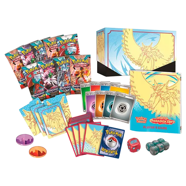 Scarlet & Violet: Paradox Rift - Elite Trainer Box [Roaring Moon] - Level Play