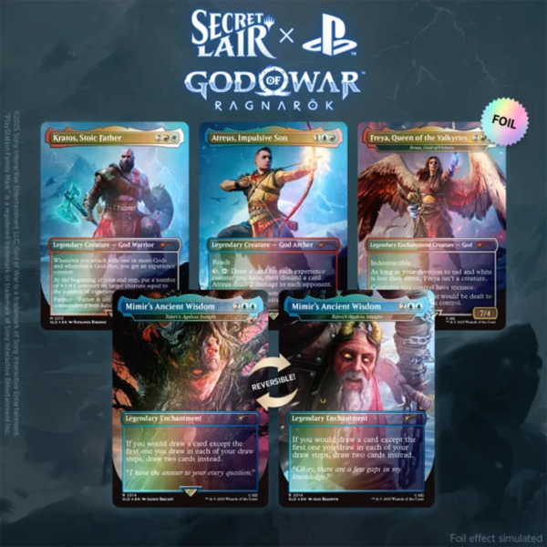 Secret Lair x God of War: Norse [Traditional Foil Edition] - Level Play