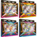 Shining Fates - Mad Party Pin Collection Display (8 Boxes) - Level Play