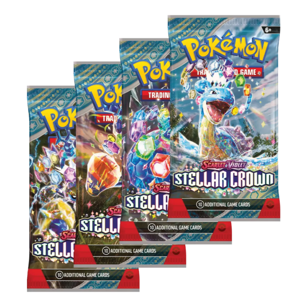 Scarlet & Violet: Stellar Crown - Booster Box Display - Level Play