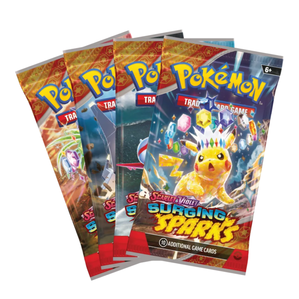 Scarlet & Violet: Surging Sparks - Booster Bundle - Level Play