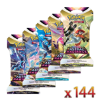 Sword & Shield: Astral Radiance - Sleeved Booster Case (144 Boosters) - Level Play