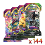 Sword & Shield: Vivid Voltage - Sleeved Booster Case (144 Boosters) - Level Play