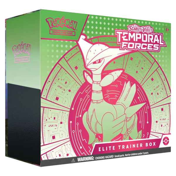Scarlet & Violet: Temporal Forces - Elite Trainer Box [Iron Leaves] - Level Play
