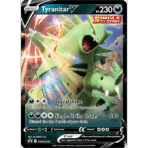 V Strikers Tin (Tyranitar V) - Level Play