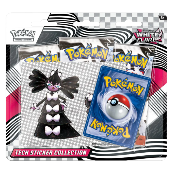 White Flare Tech Sticker Collection - Level Play